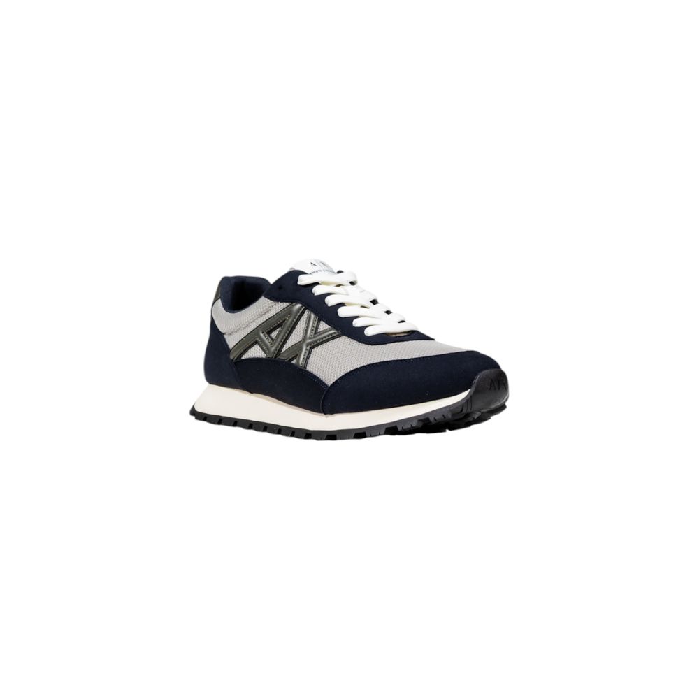 Armani Exchange Bicolor Polyester Athletic Sneakers | Regal Royce