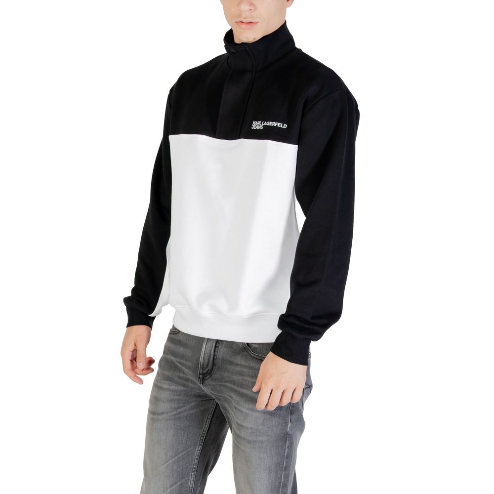Karl Lagerfeld Black And White Horn Sweatshirt | Regal Royce