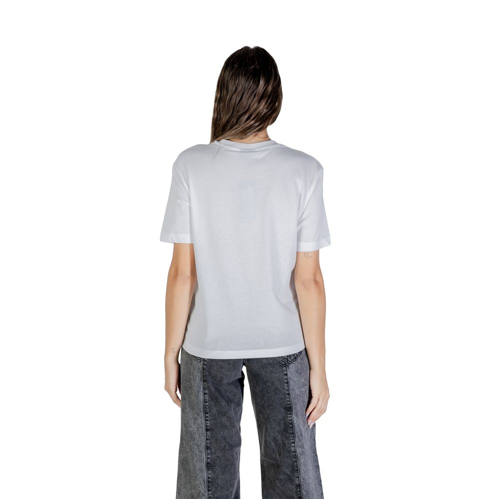 Karl Lagerfeld White Cotton T-Shirt | Regal Royce