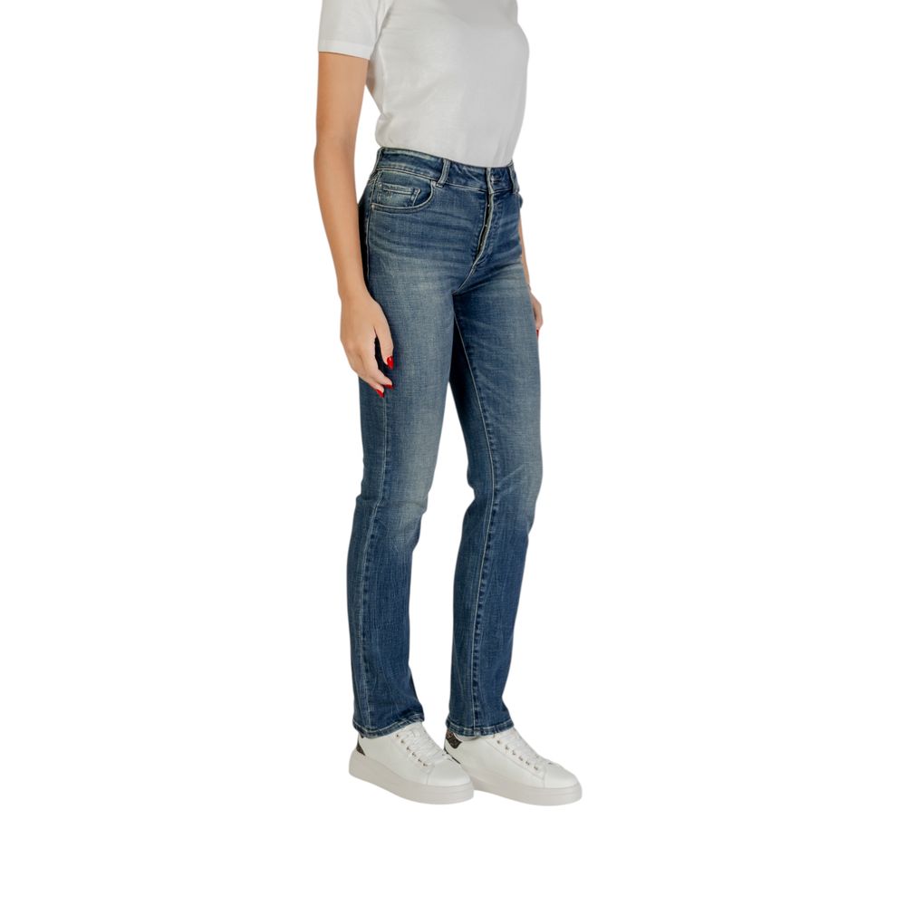 Armani Exchange Blue Cotton Skinny Jeans | Regal Royce