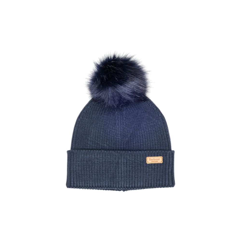 Barbour Blue Viscose Beanie | Regal Royce