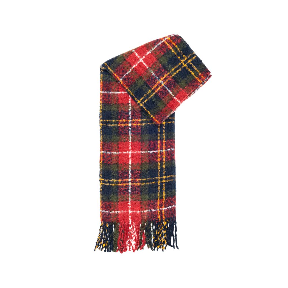 Barbour Bordeaux Polyester Scarf | Regal Royce