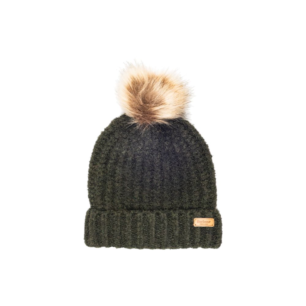 Barbour Green Polyester Beanie | Regal Royce
