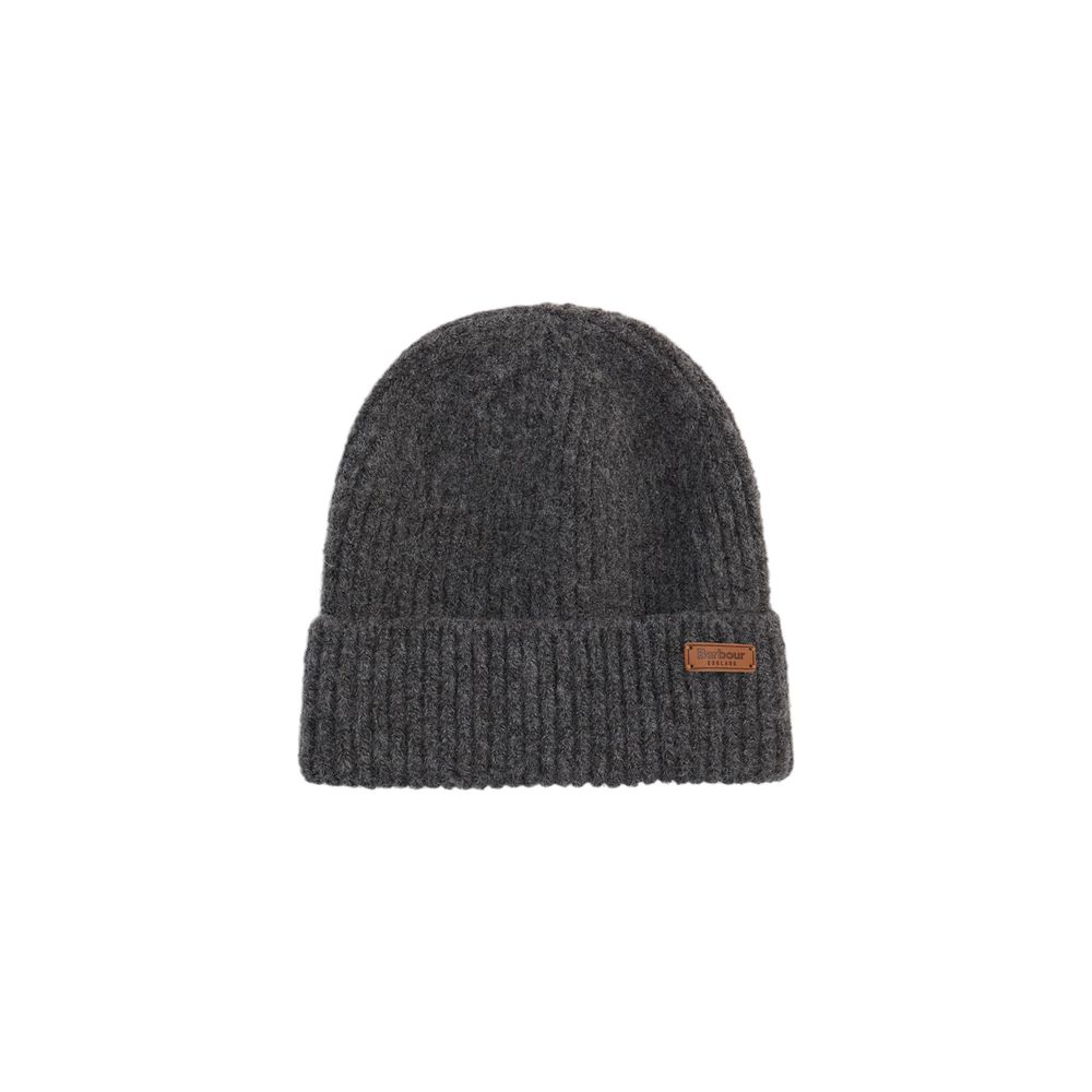 Barbour Gray Polyester Beanie | Regal Royce