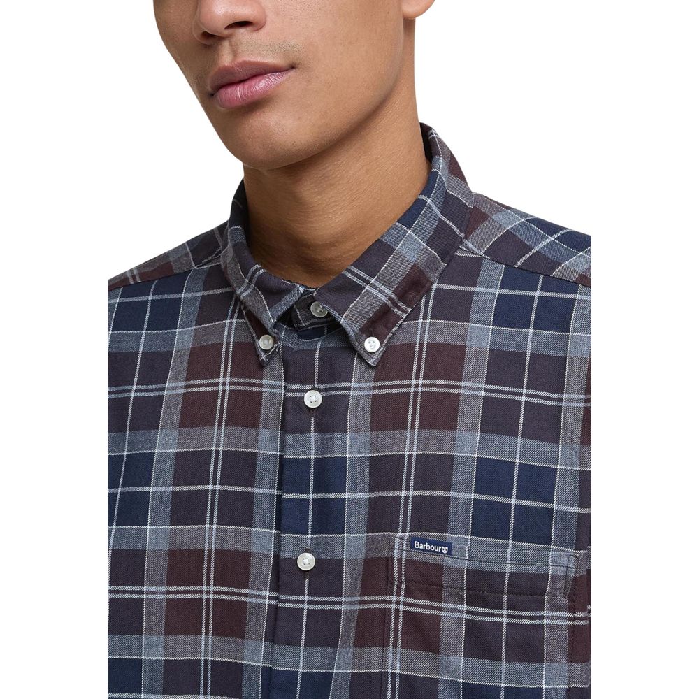 Barbour Bicolor Cotton Pattern Shirt | Regal Royce