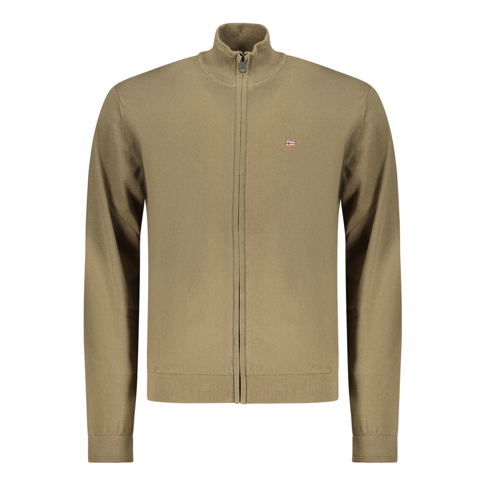 Napapijri Verde Cotton Men Cardigan | Regal Royce
