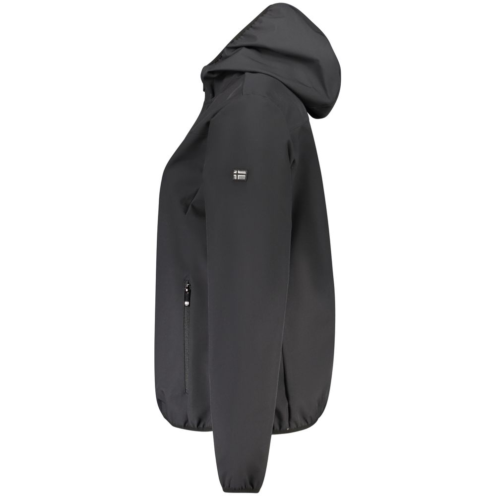 Norway 1963 Black Polyester Women's Jacket | Regal Royce