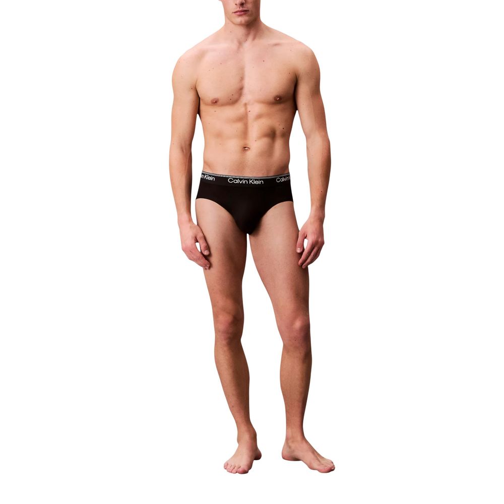 Calvin Klein Underwear Black Recycled Polyester Briefs | Regal Royce