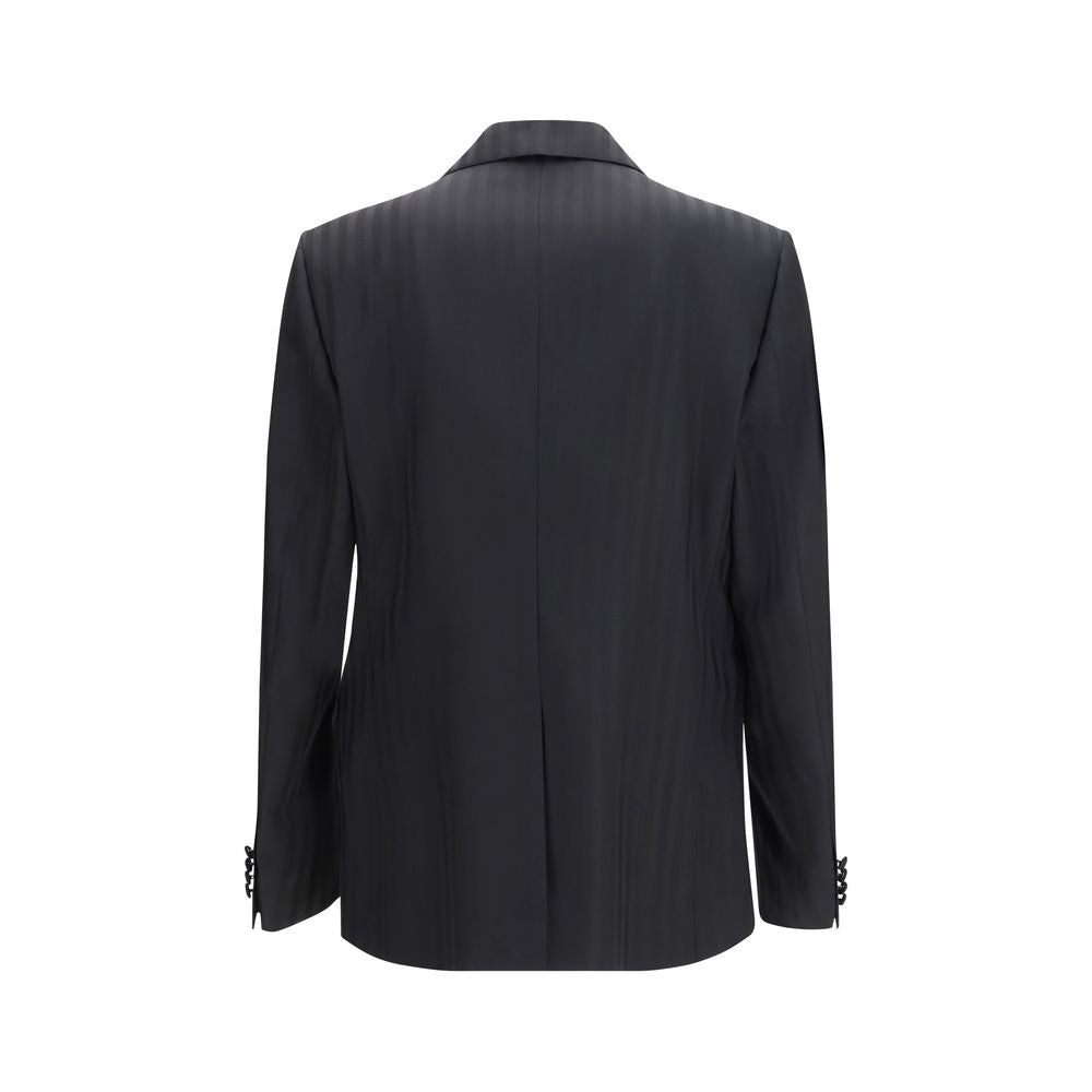 Dolce & Gabbana Black Fleece Wool Blazer | Regal Royce