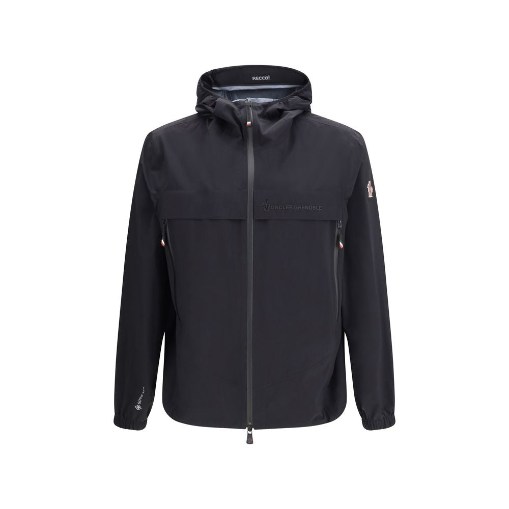 Moncler Grenoble Black Polyamide Shell Jacket | Regal Royce