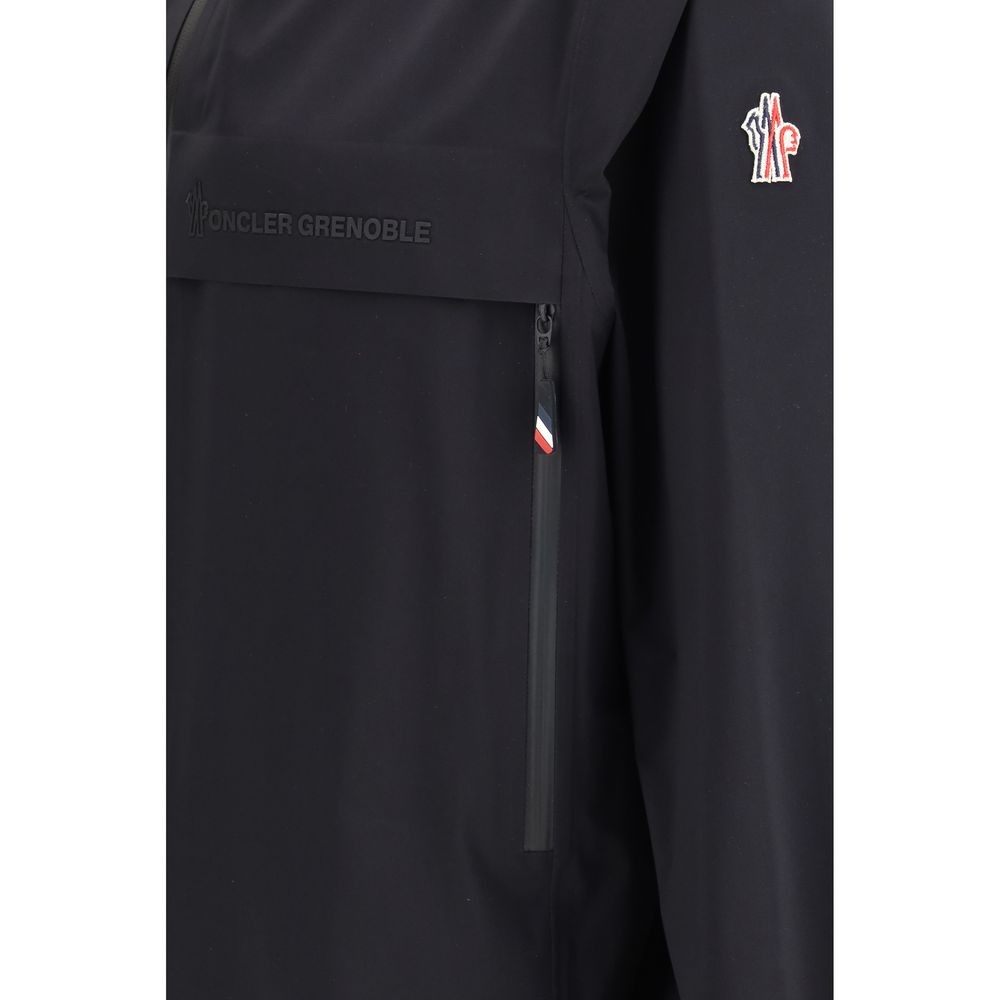 Moncler Grenoble Black Polyamide Shell Jacket | Regal Royce