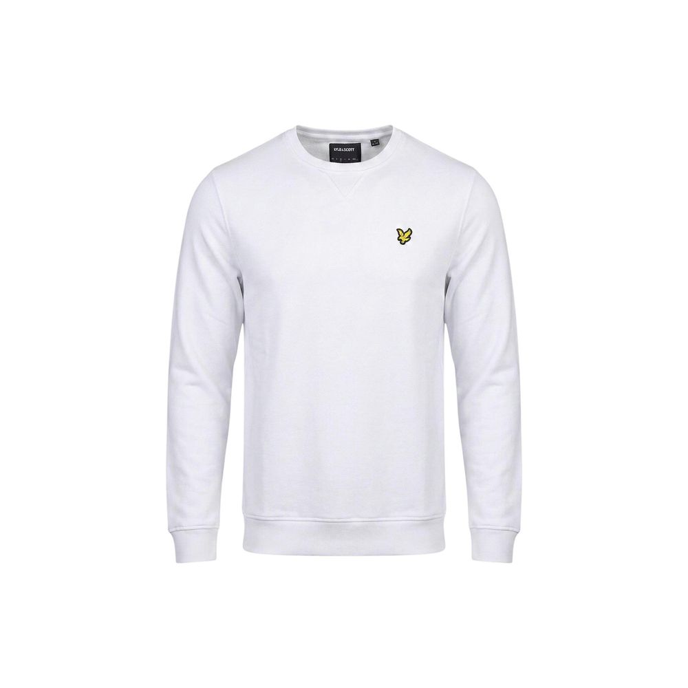 Lyle & Scott White Cotton Sweatshirt | Regal Royce