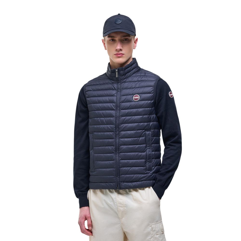 Colmar Originals Blue Polyamide Sleeveless Jacket | Regal Royce