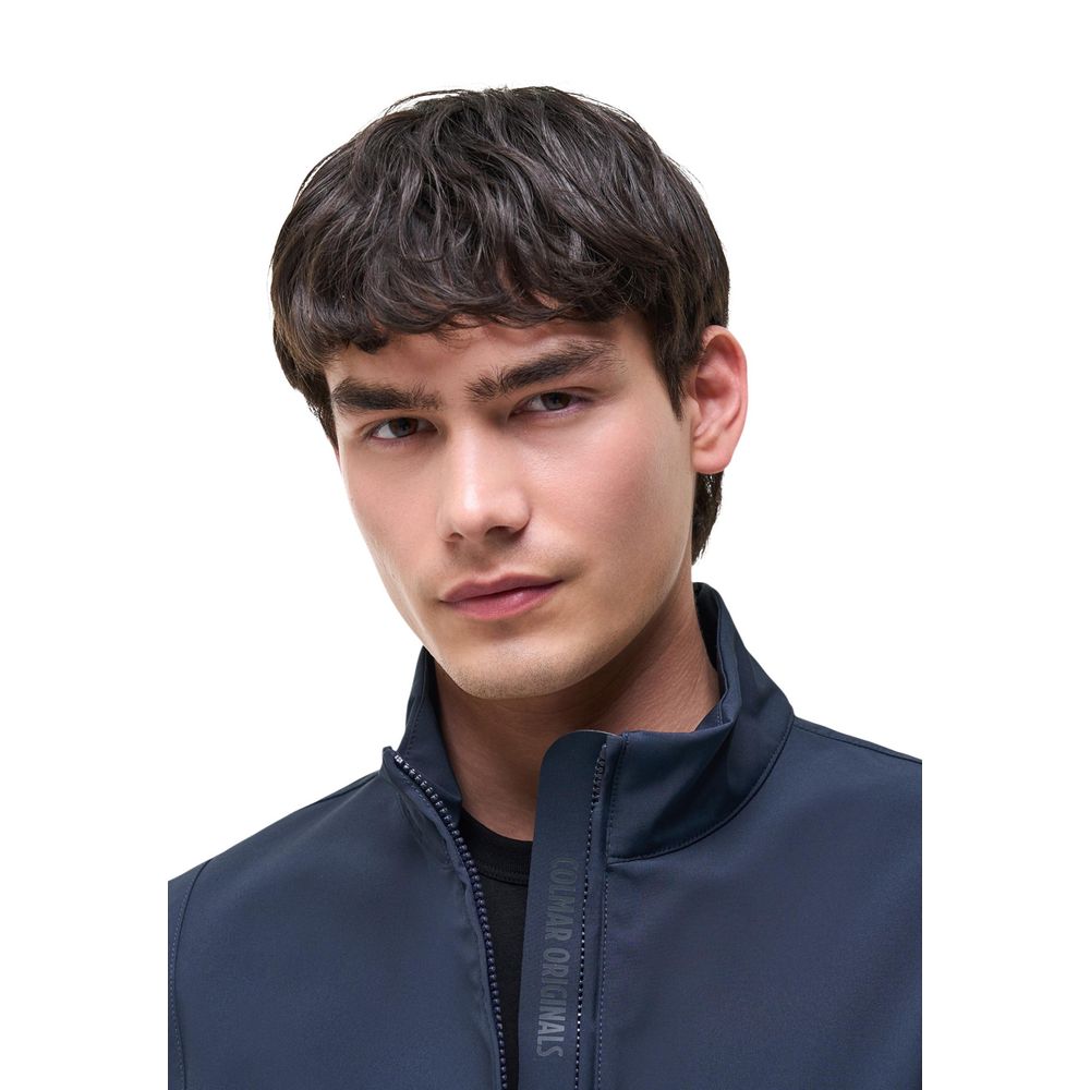 Colmar Originals Blue Polyester Full-Length Jacket | Regal Royce