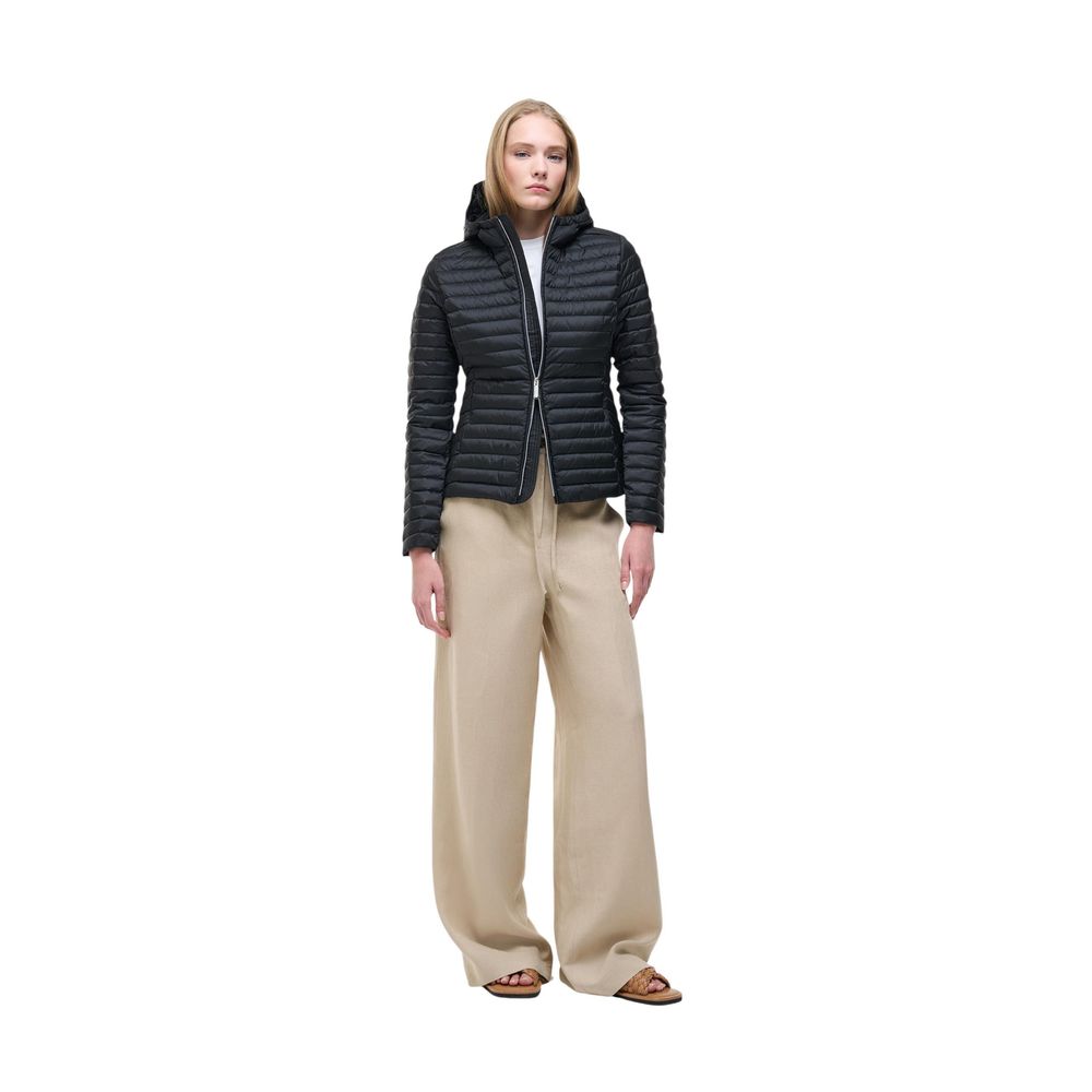 Colmar Originals Black Polyamide Coat | Regal Royce