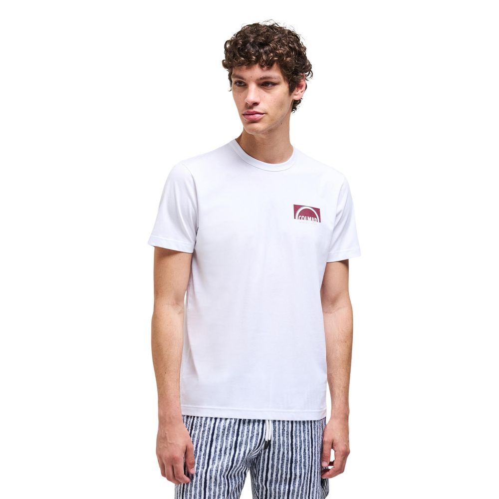 Colmar Originals White Cotton T-Shirt | Regal Royce