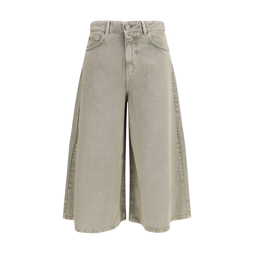 PINKO Beige Lyocell Bermuda Shorts | Regal Royce