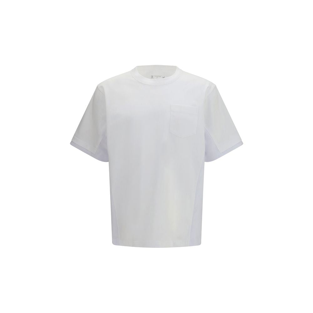 Sacai White Cotton T-Shirt | Regal Royce