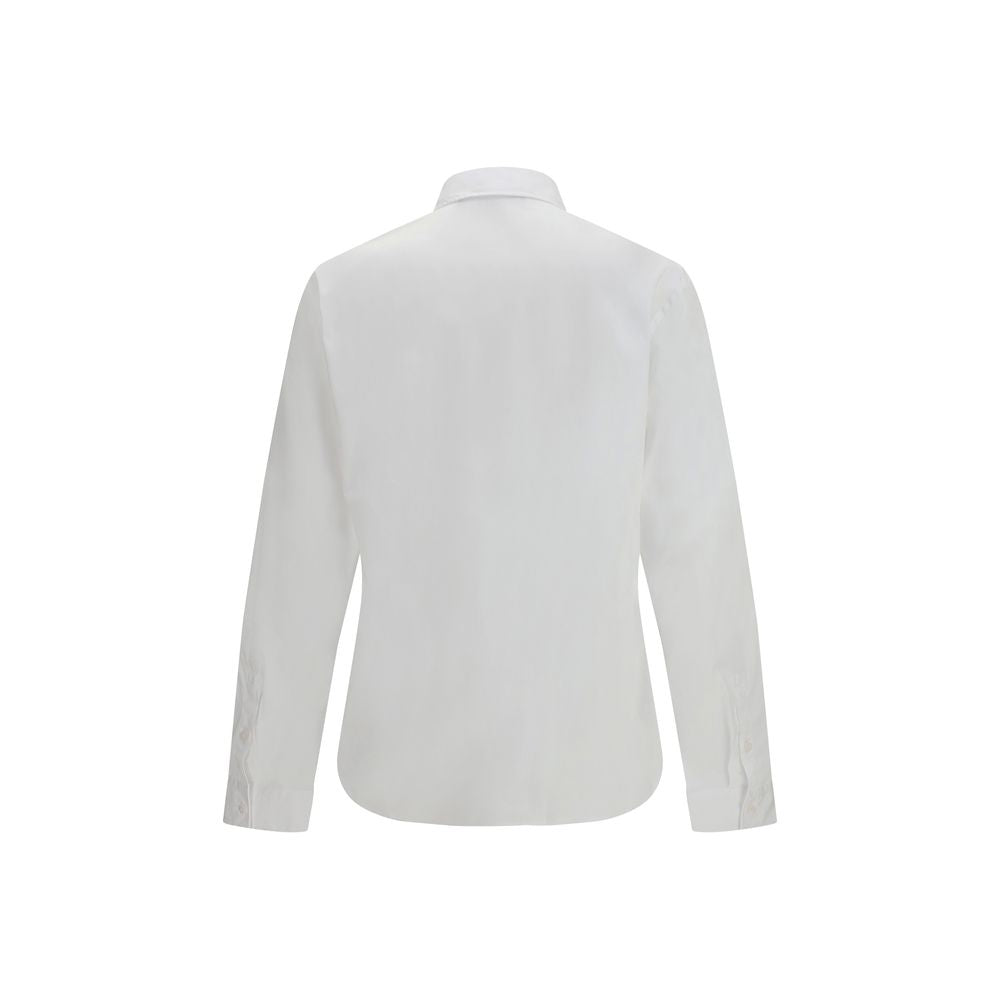 Versace Jeans White Cotton Shirt | Regal Royce
