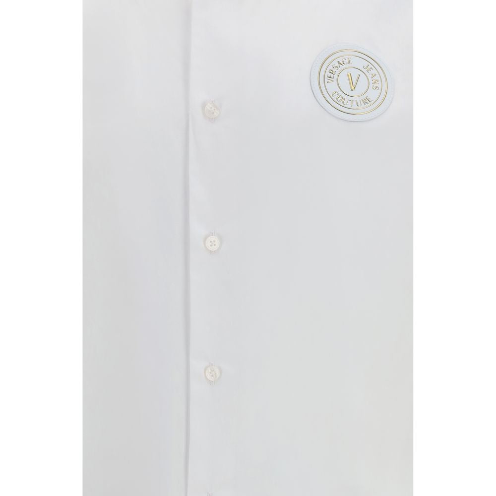 Versace Jeans White Cotton Shirt | Regal Royce
