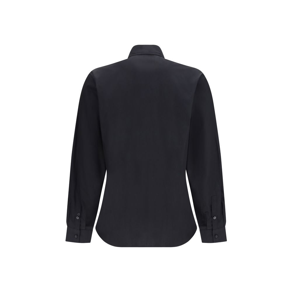 Versace Jeans Black Cotton Dress Shirt | Regal Royce