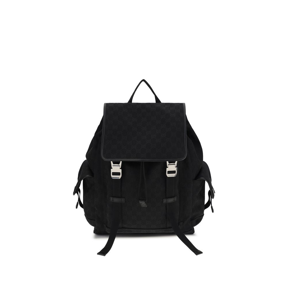Gucci Black Fabric Backpack | Regal Royce