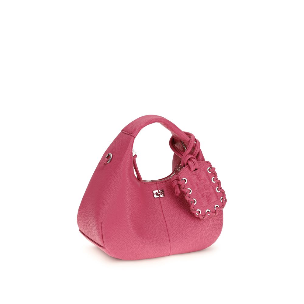 Ganni Multicolor Recycled Polyester Handbag | Regal Royce