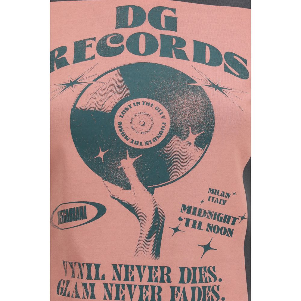 Dolce & Gabbana Gray Cotton T-Shirt | Regal Royce