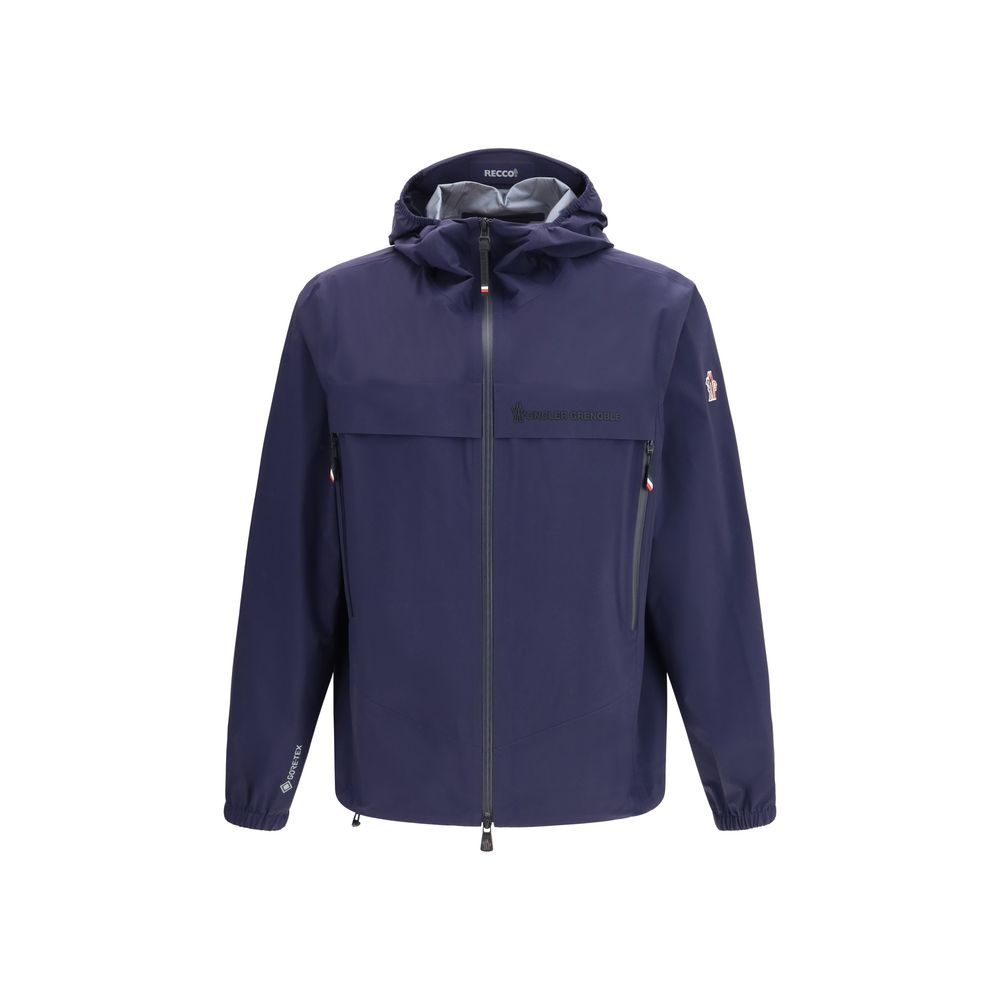 Moncler Grenoble Blue Polyamide Shell Jacket | Regal Royce