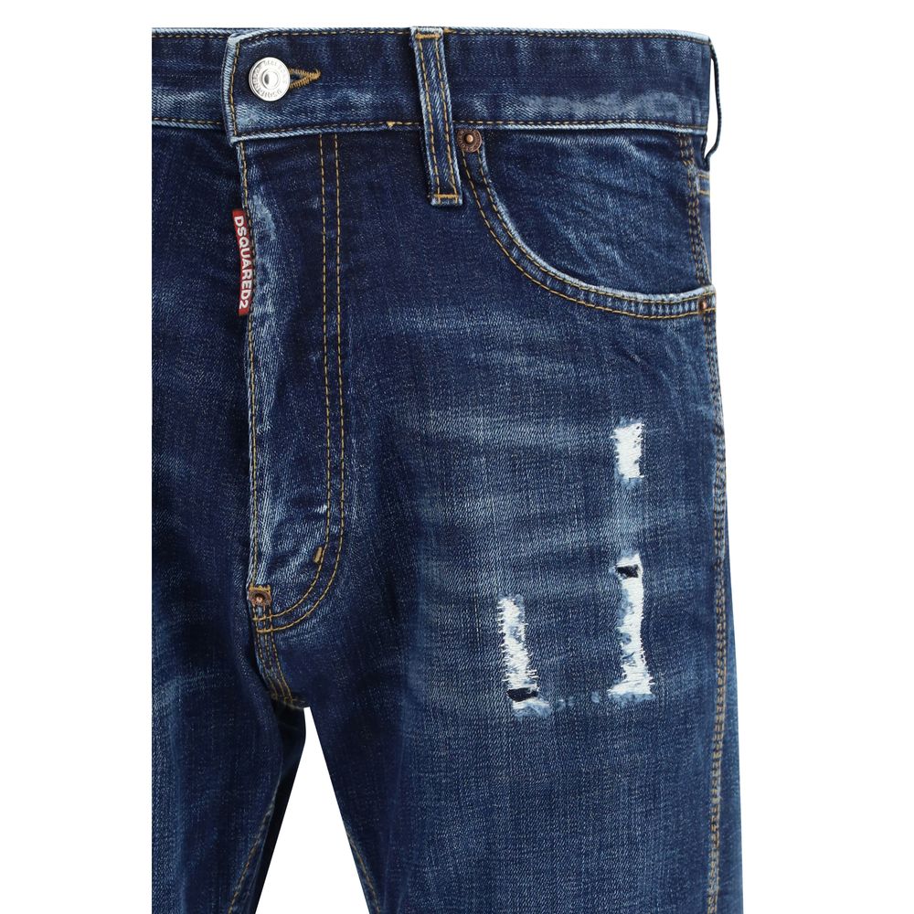 Dsquared² Blue Cotton Jeans Denim | Regal Royce