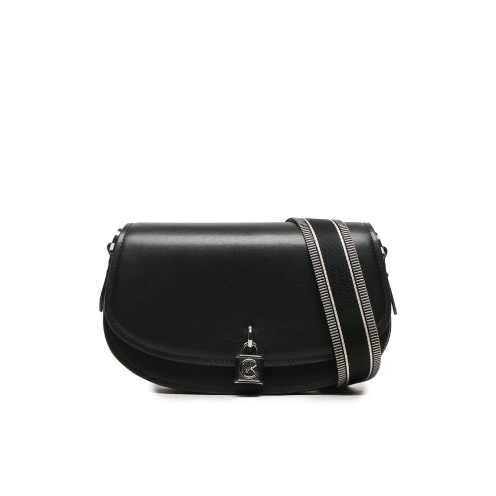 Michael Kors Black Leather Shoulder Bag | Regal Royce
