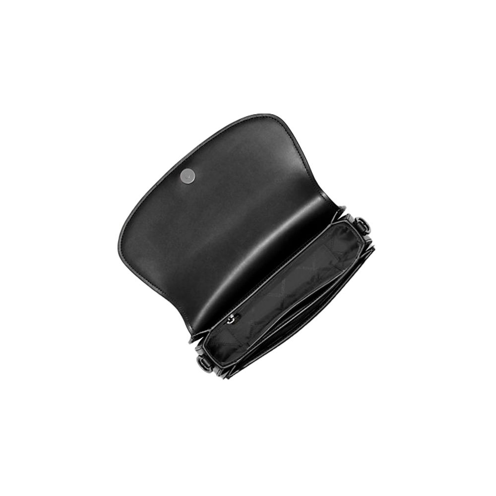 Michael Kors Black Leather Shoulder Bag | Regal Royce