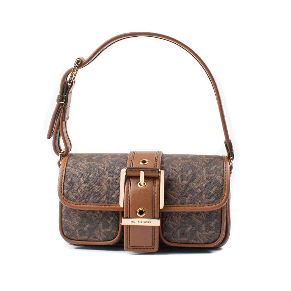 Michael Kors Brown Canvas Shoulder Bag | Regal Royce