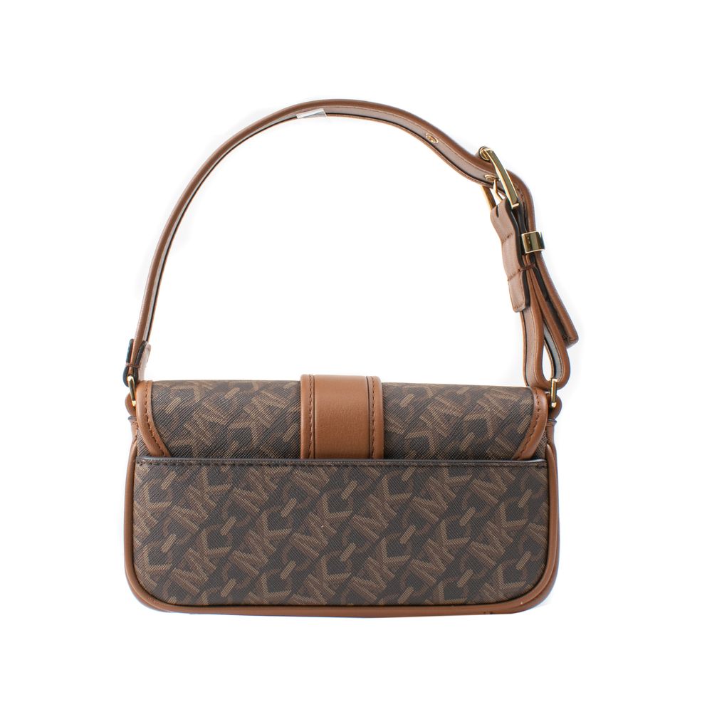 Michael Kors Brown Canvas Shoulder Bag | Regal Royce