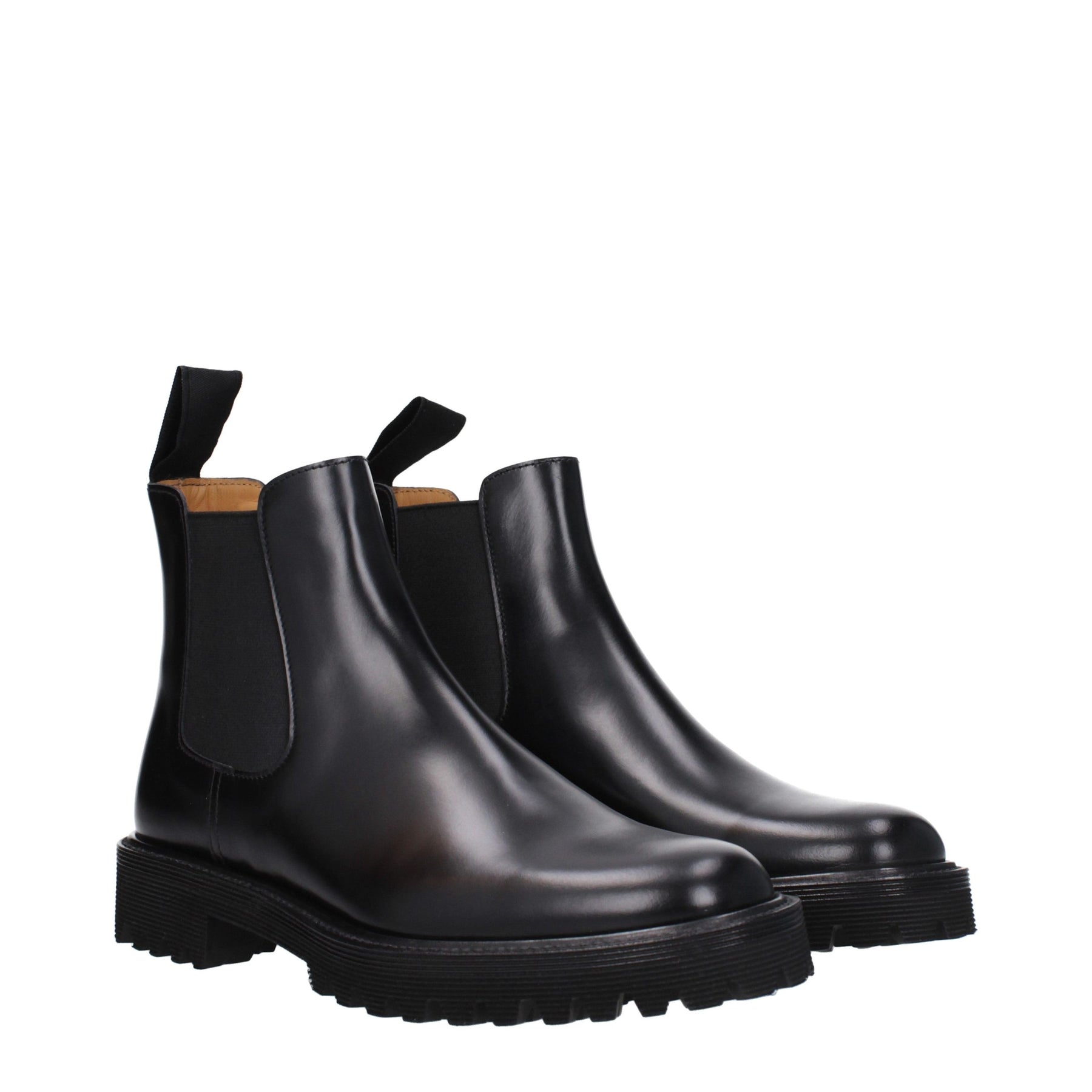 Church's Black Leather Ankle Boots | Regal Royce