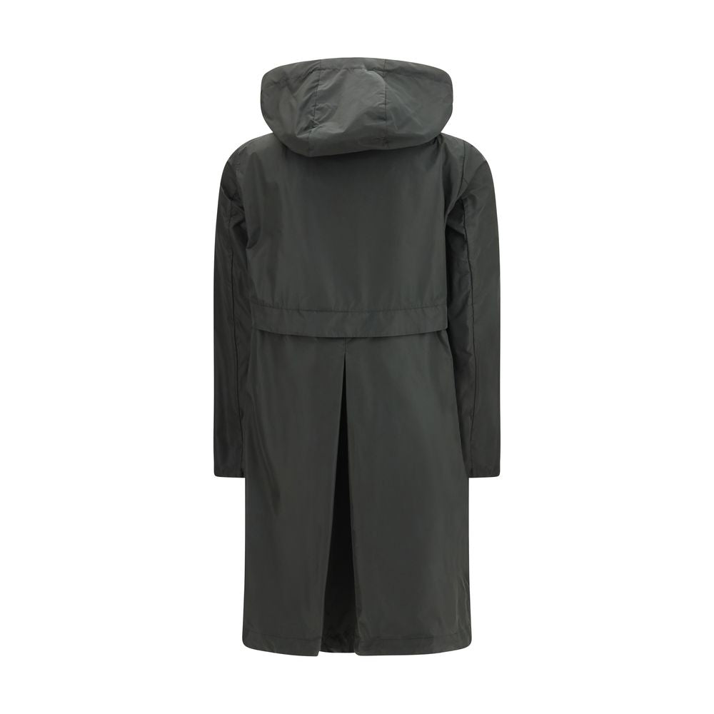 Herno Black Polyester Parka | Regal Royce