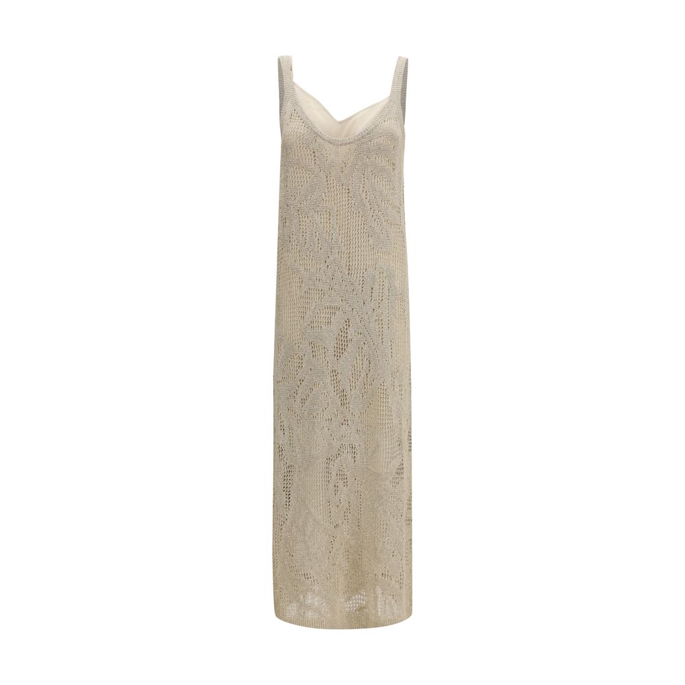 Brunello Cucinelli Beige Linen Casual Dress | Regal Royce