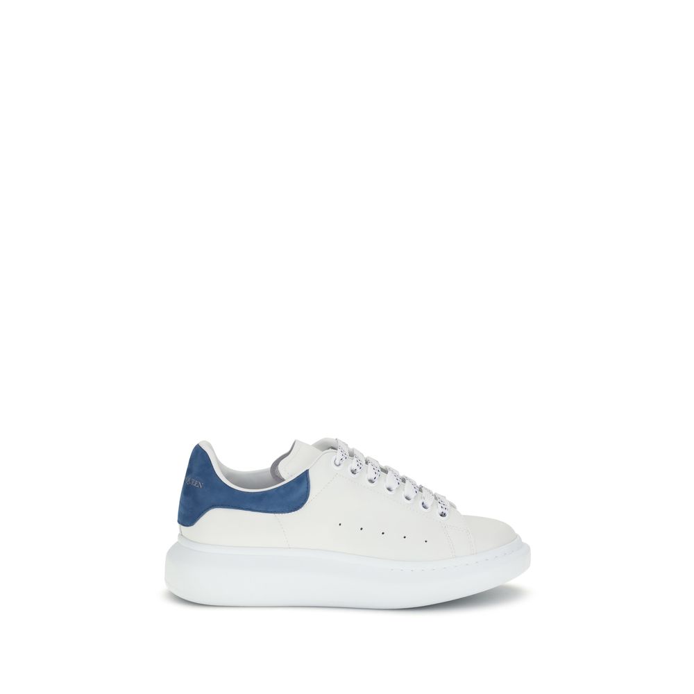 Alexander McQueen White Calf Leather Bos Taurus Platform Sneakers | Regal Royce