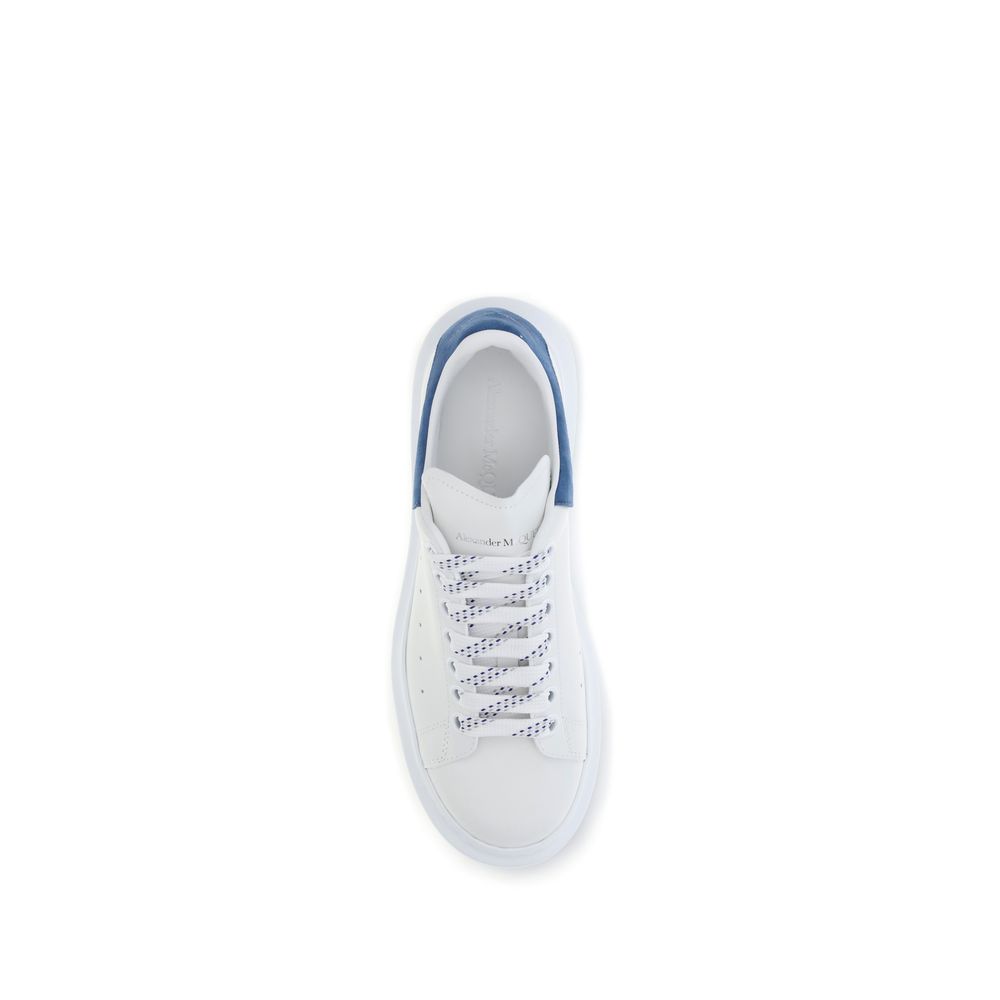 Alexander McQueen White Calf Leather Bos Taurus Platform Sneakers | Regal Royce