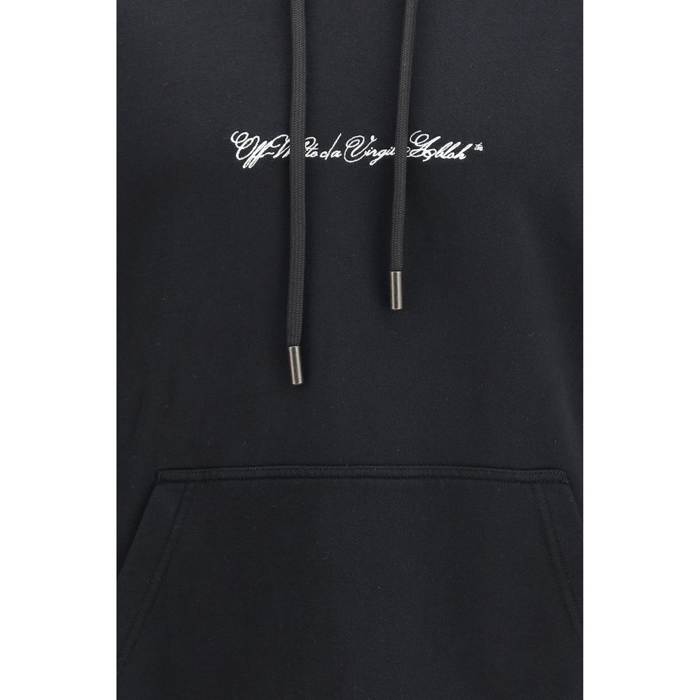 Off-White Black Cotton Sweatshirt | Regal Royce