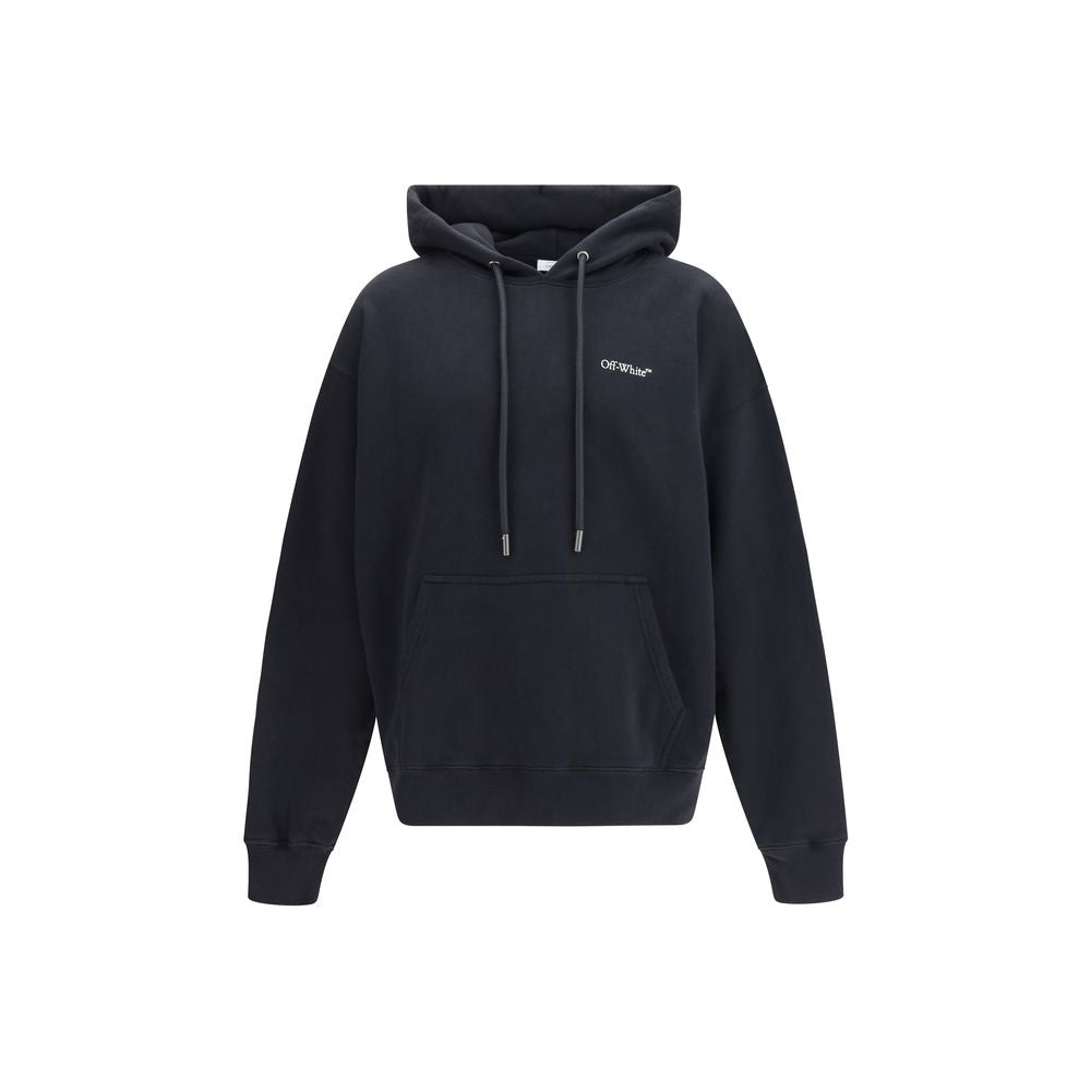Off-White Black Cotton Sweatshirt | Regal Royce