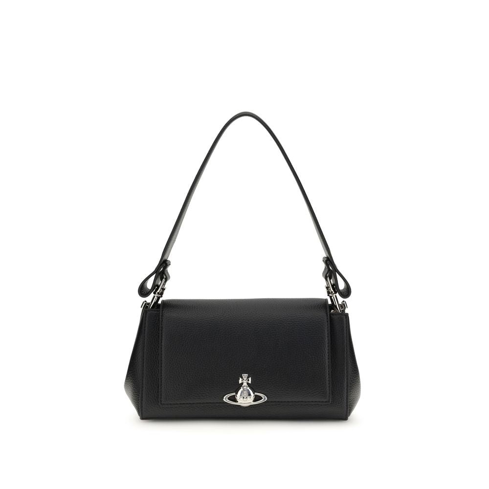 Vivienne Westwood Black Polyethylene Shoulder Bag | Regal Royce