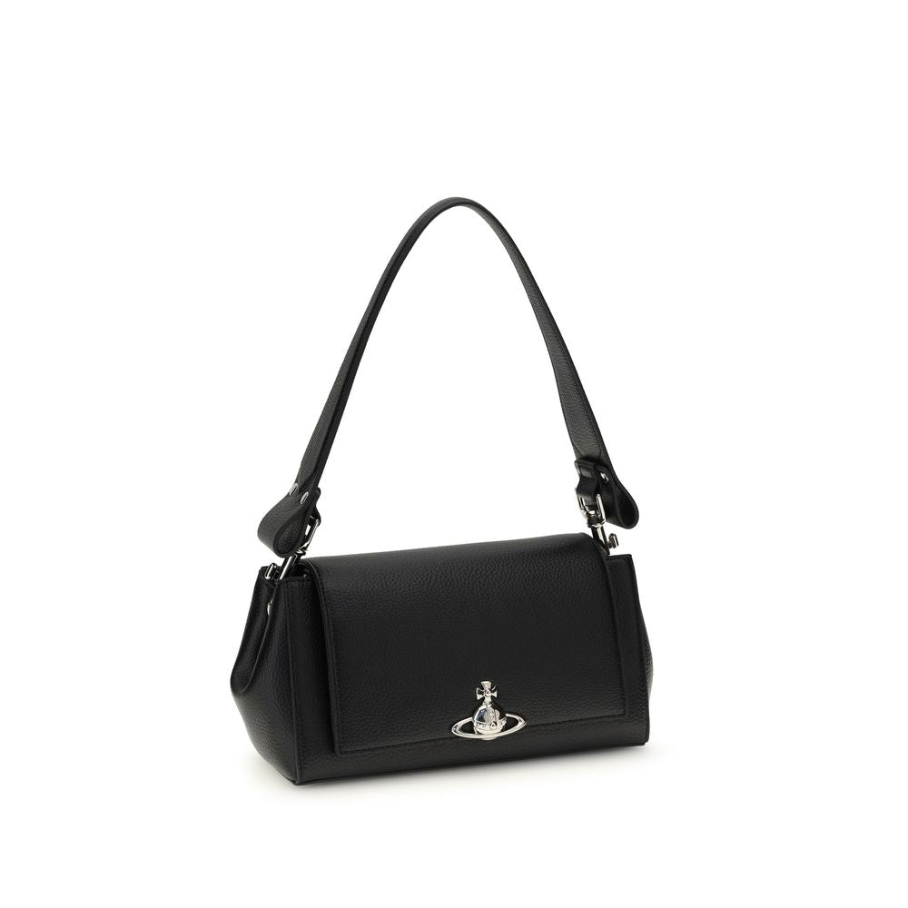 Vivienne Westwood Black Polyethylene Shoulder Bag | Regal Royce