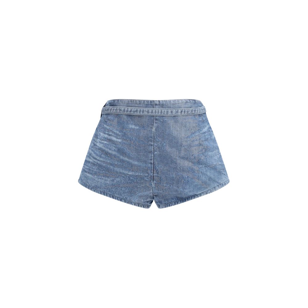 Diesel Blue Cotton Bermuda Shorts | Regal Royce