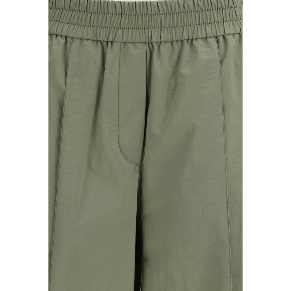 Brunello Cucinelli Bicolor Cotton Casual Pants | Regal Royce