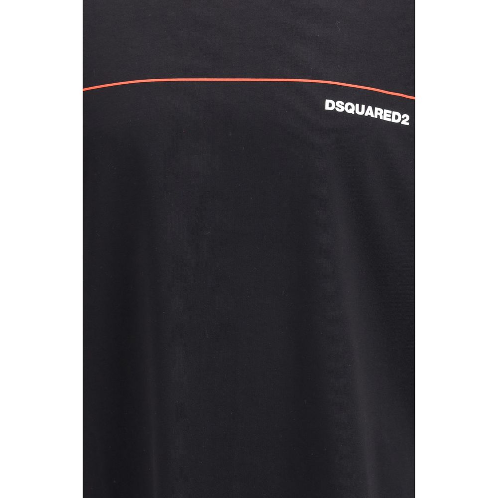 Dsquared² Black Cotton T-Shirt | Regal Royce