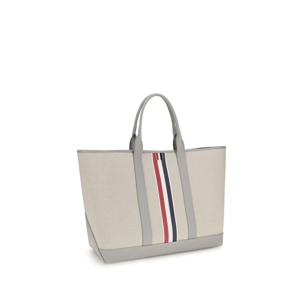Thom Browne Gray Fabric Shoulder Bag | Regal Royce