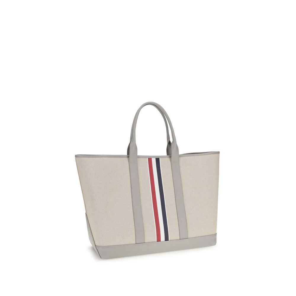 Thom Browne Gray Fabric Shoulder Bag | Regal Royce