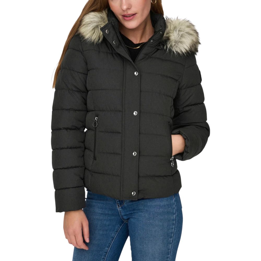Only Gray Marabou Coat | Regal Royce
