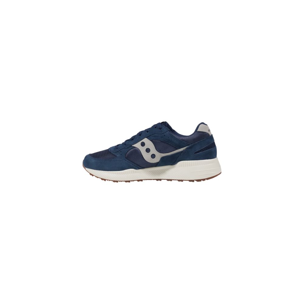 Saucony Blue Leather Athletic Sneakers | Regal Royce